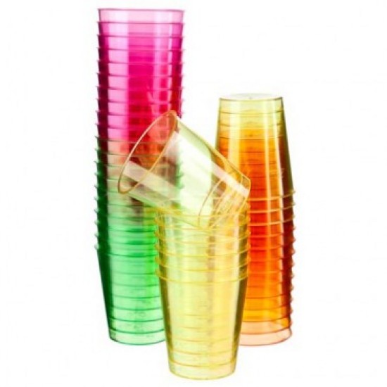 Neon Shot Glasses x10